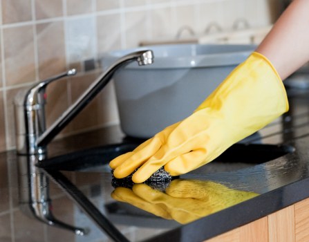 After builders cleaning in SE8 for a renovated flat and hallway