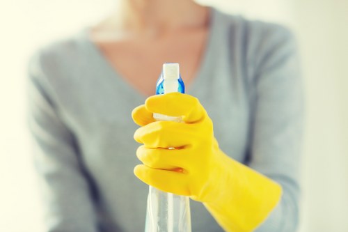 Commercial one-off cleaning for a small business space in SE8