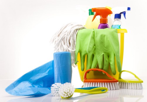 Local carpet cleaning equipment in a southeast London property