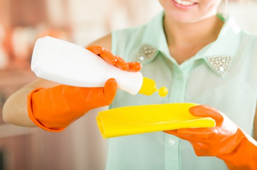 Workplace cleaning tasks for offices in SE8