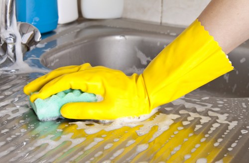 Final property handover clean for a home or business in SE8